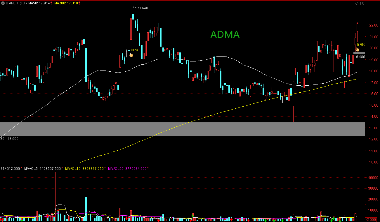 Breakthrough And Pullback | 2 Stocks Deserve Close Attention: ADMA And TRI