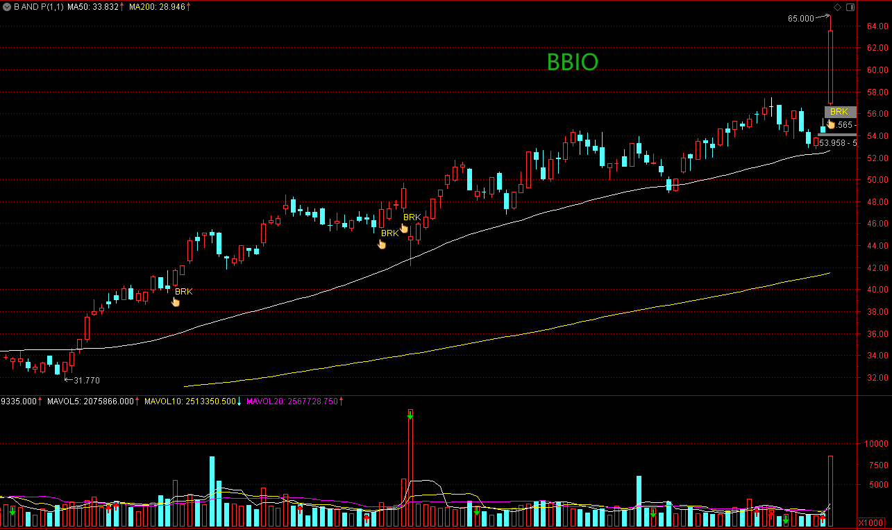 Breakthrough And Pullback | 4 Stocks Deserve Close Attention: BBIO ...