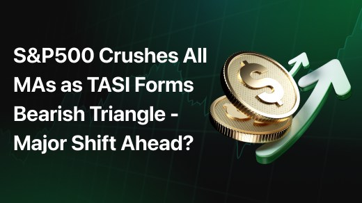 S&P500 Crushes All MAs as TASI Forms Bearish Triangle - Major Shift Ahead?