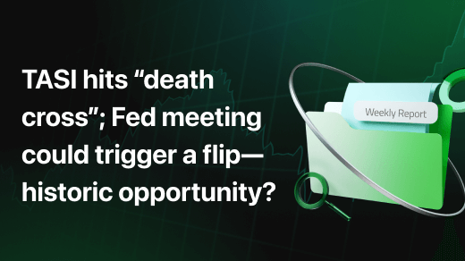 TASI hits “death cross”; Fed meeting could trigger a flip—historic opportunity?